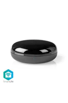 NEDIS | Smart Wi-Fi Remote Control for all Infrared-Controlled Products | WIFIRC10CBK