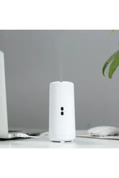 White 75Ml Aroma Diffuser With Usb Cable, Ideal For Small Spaces And Portability | YD-024