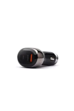 HEATZ | Car Charger 6A Qualcom Pd Port  With Type C Cable White | ZCC26