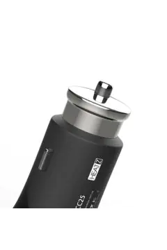 HEATZ | Car Charger 6A Qualcom Pd Port  With Micro Cable Black | ZCC25