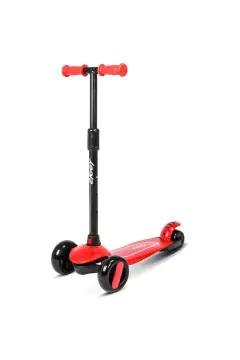 ZIGGY | 3-Wheel Tilt Scooter with LED light - Red | ZG-7036