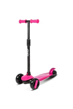 ZIGGY | 3-Wheel Tilt Scooter with LED light - Pink | ZG-7039