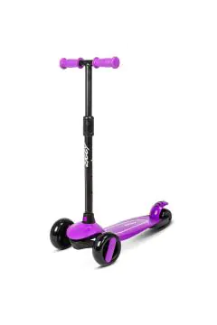 ZIGGY | 3-Wheel Tilt Scooter with LED light - Purple | ZG-7040