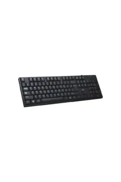 HEATZ | Business Office USB Keyboard Black & Green | ZK03