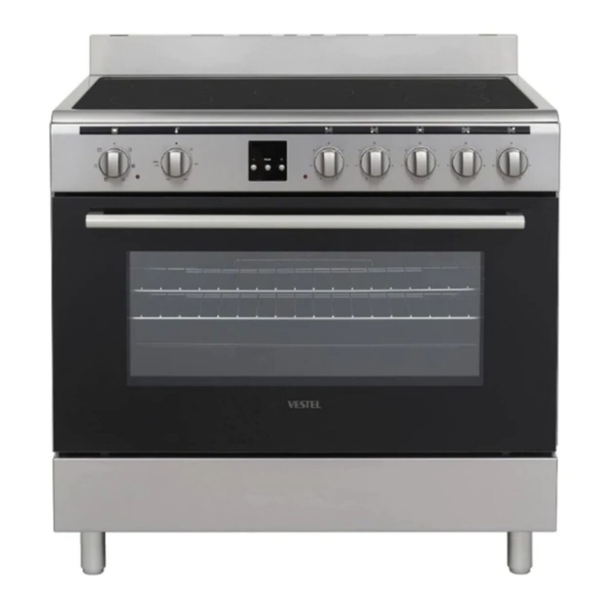 VESTEL | 5 Burner Ceramic Cooker 90x60cm | F96MV05X