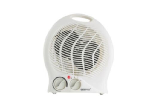 GEEPAS | Fan Heater with 2 Heating Power 1000/2000W White | GFH9521