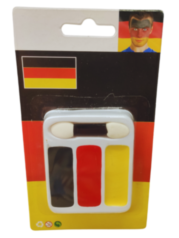 Quick Face Painting Kit with Brush - Assorted Colors 100Pcs | Minagination-GERMANY