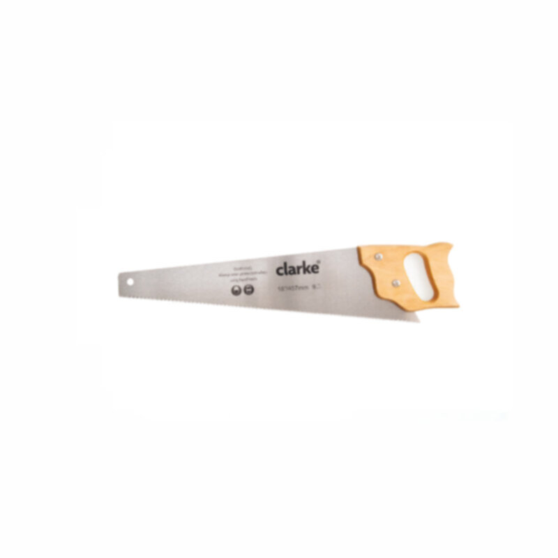 CLARKE | Wood Hand Saw 18 Inch Hardwood Handle with Comfort and Control | HS18C