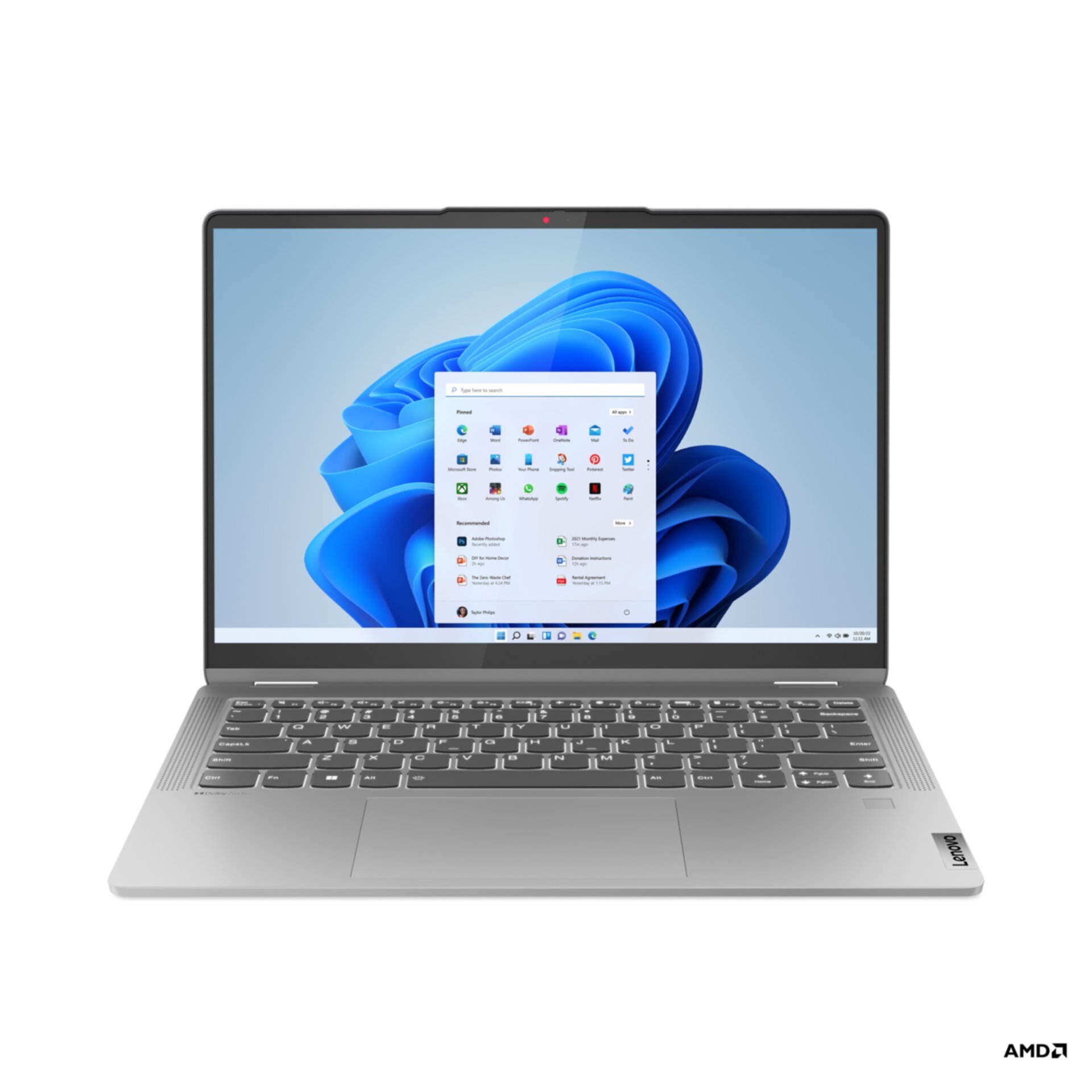 LENOVO | IdeaPad Flex 5 14ABR8 (Ryzen 7 7730U, 16GB/512GB, 14" WUXGA, Grey, Win11) | 82XX0081AX