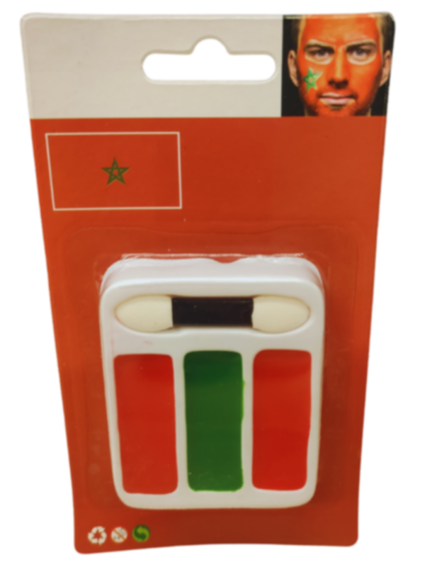 Quick Face Painting Kit with Brush - Assorted Colors 100Pcs | Minagination-MOROCCO