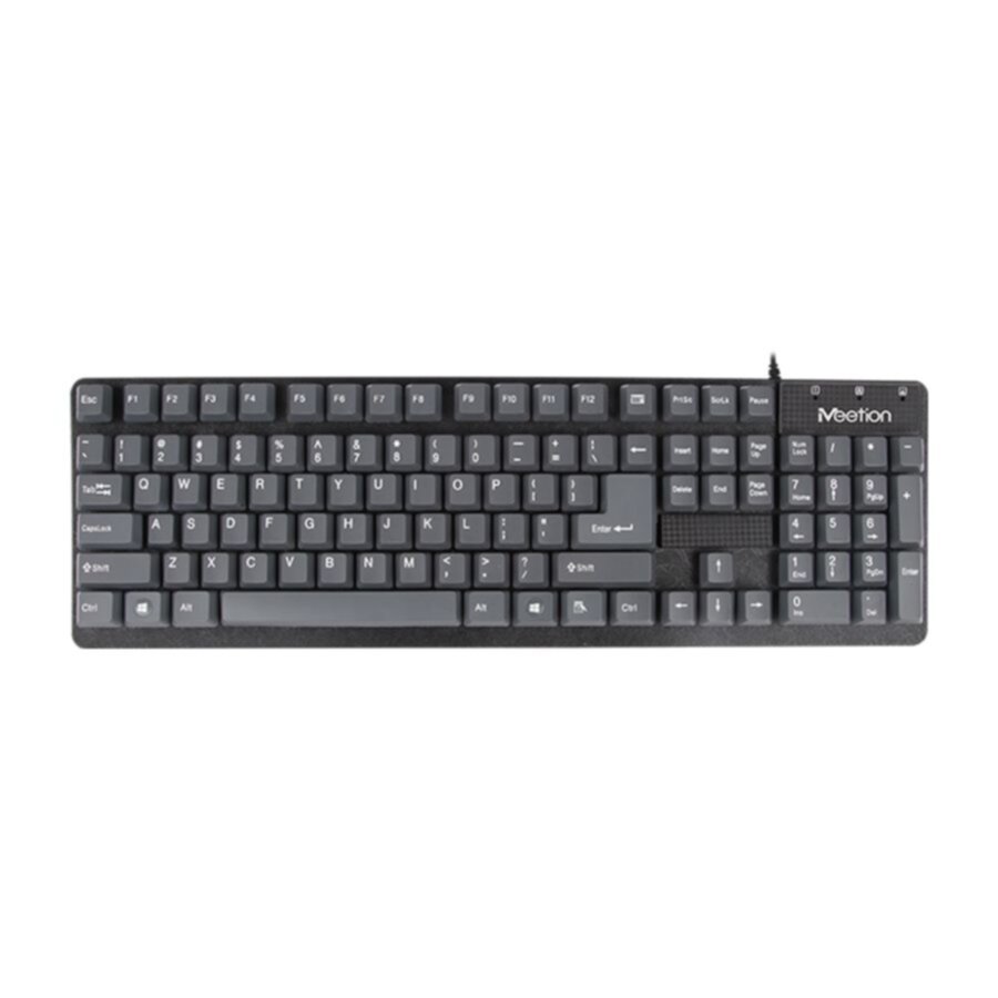 MEETION | USB Waterproof Wired Computer Keyboard  Grey | MT-K202 