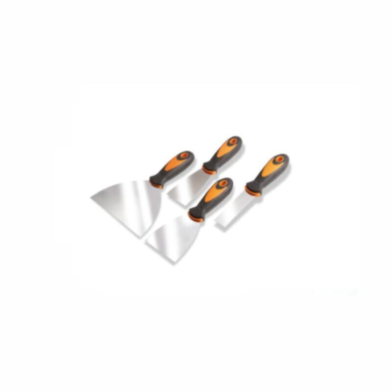 CLARKE | Paint Scrapper 1 inch Black/ Orange Rubber Insulated Handle with High Quality Stainless Steel Blade | PS1CL
