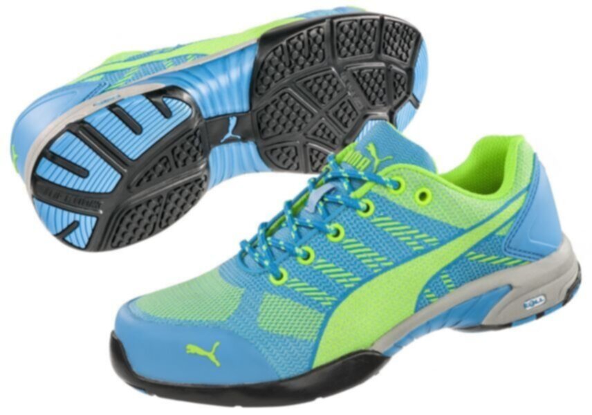 PUMA | Safety Celerity Knit Blue Wns Low Protective Footwear | 642900-42