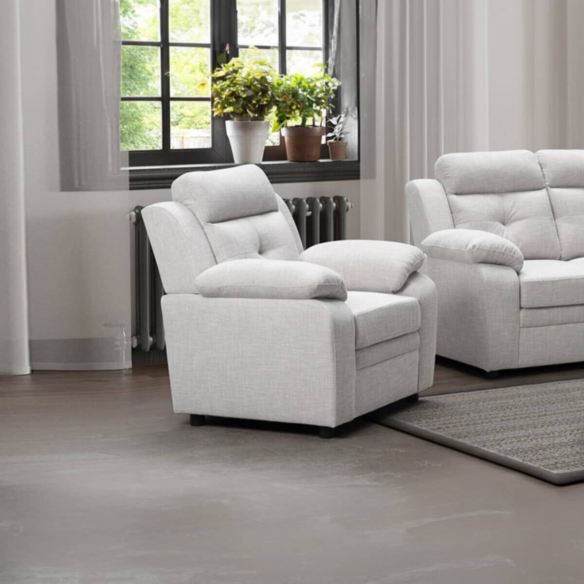 HOMEBOX | Atlanta 1-Seater Fabric Sofa | 164823010