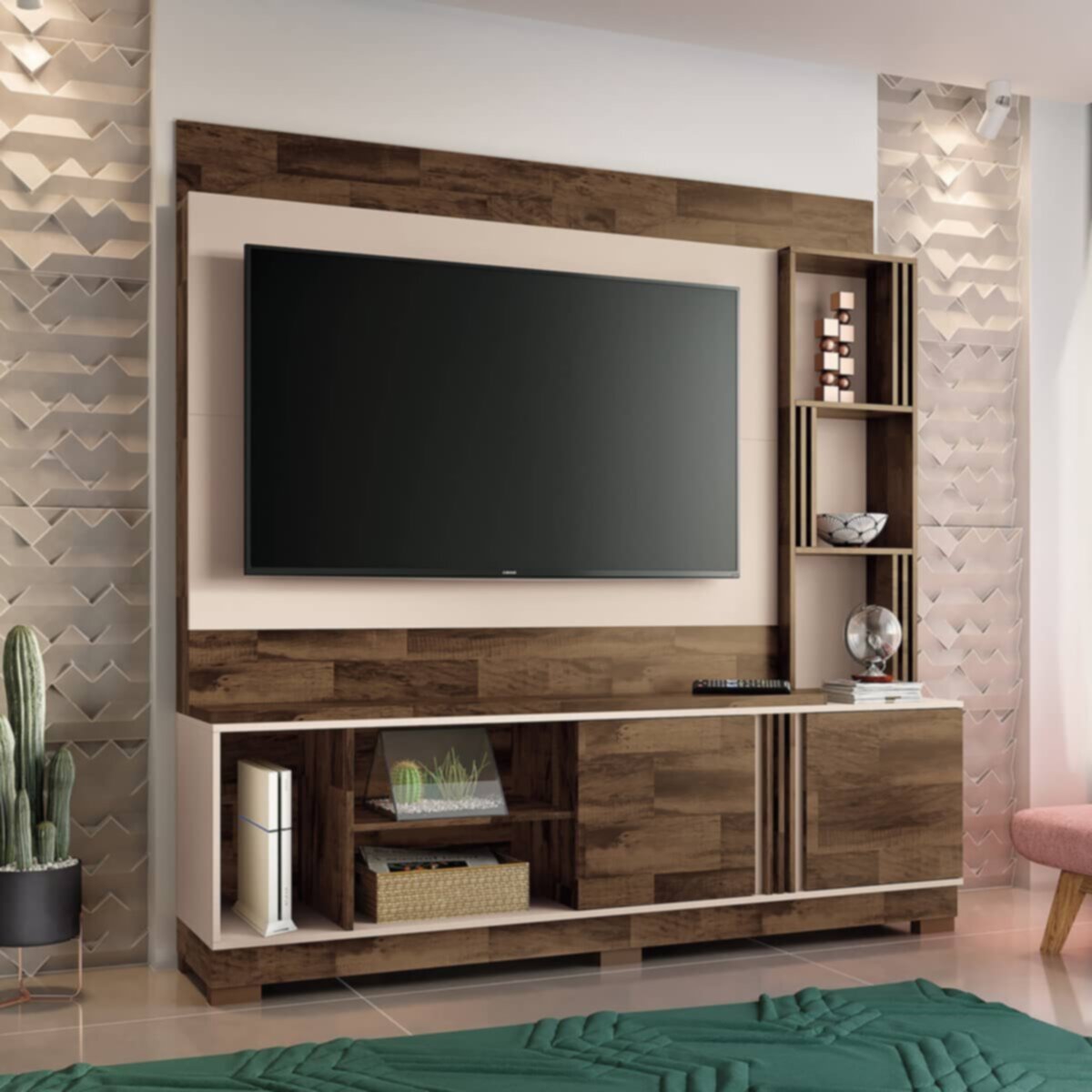 HOMEBOX | Tyler Wall Unit for TVs up to 60 inches | 165042704