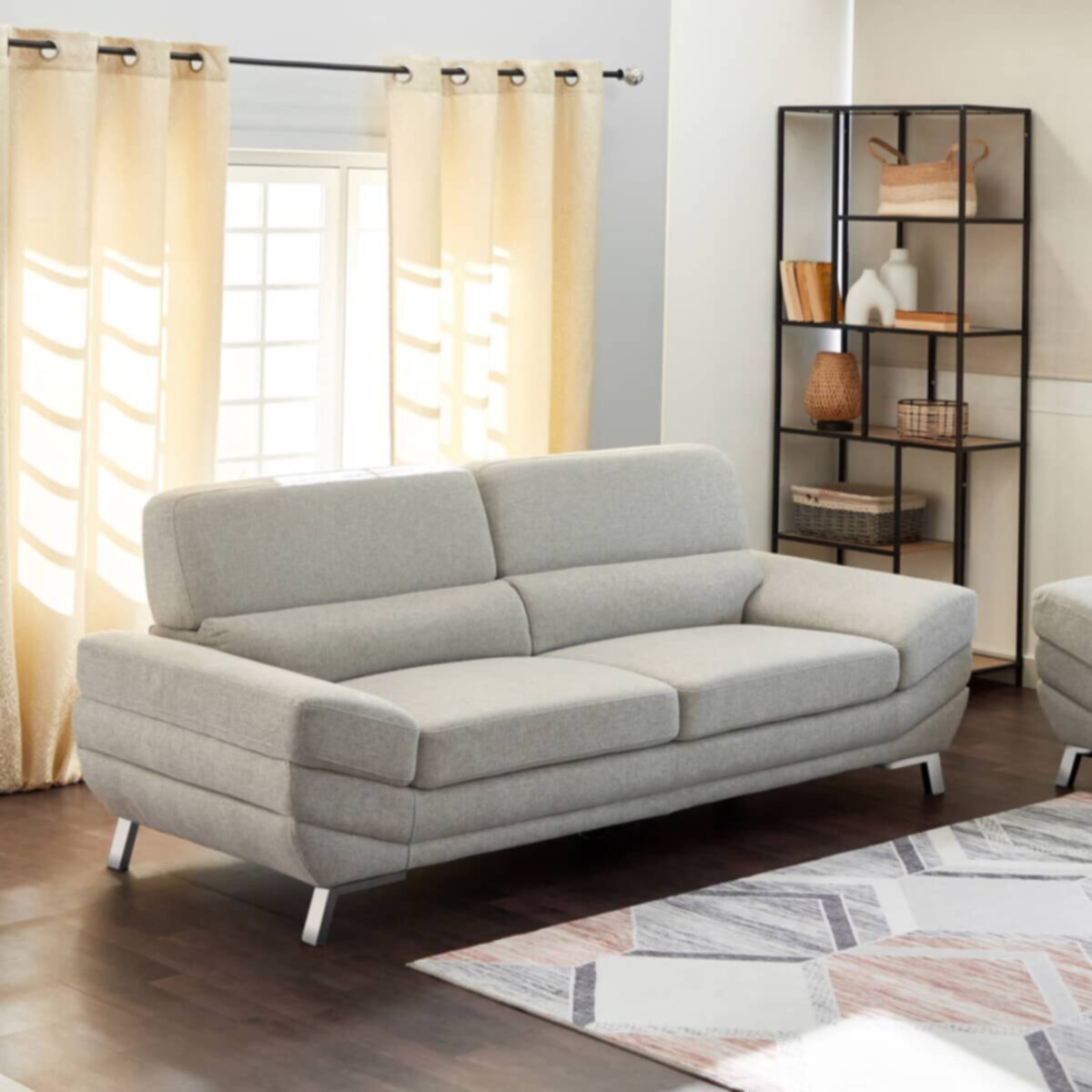 HOMEBOX | Salerno 3 Seater Fabric Sofa | 165284230