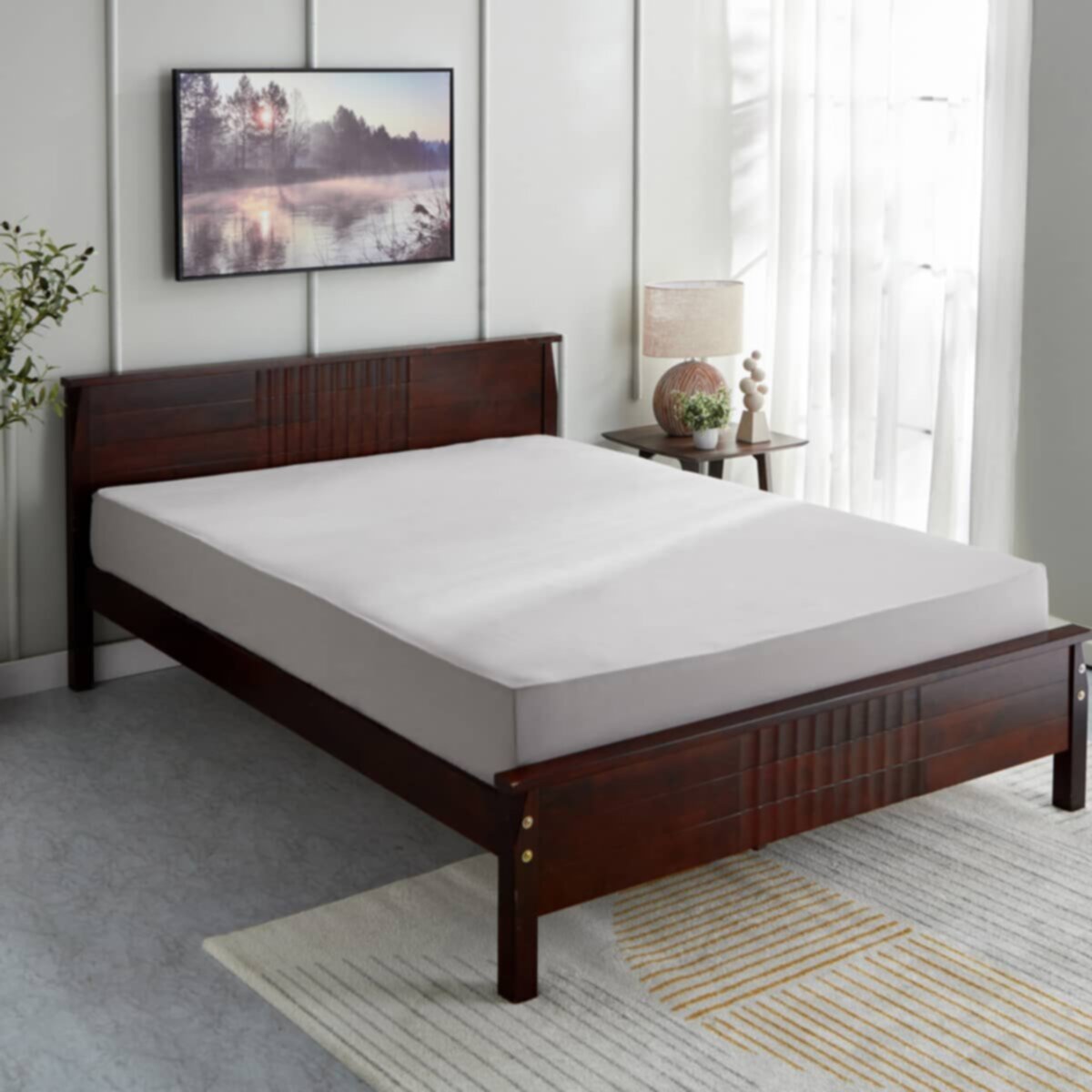 HOMEBOX | Bristol Olympic Queen Fitted Sheet - 160x200+25 cm | 166045972