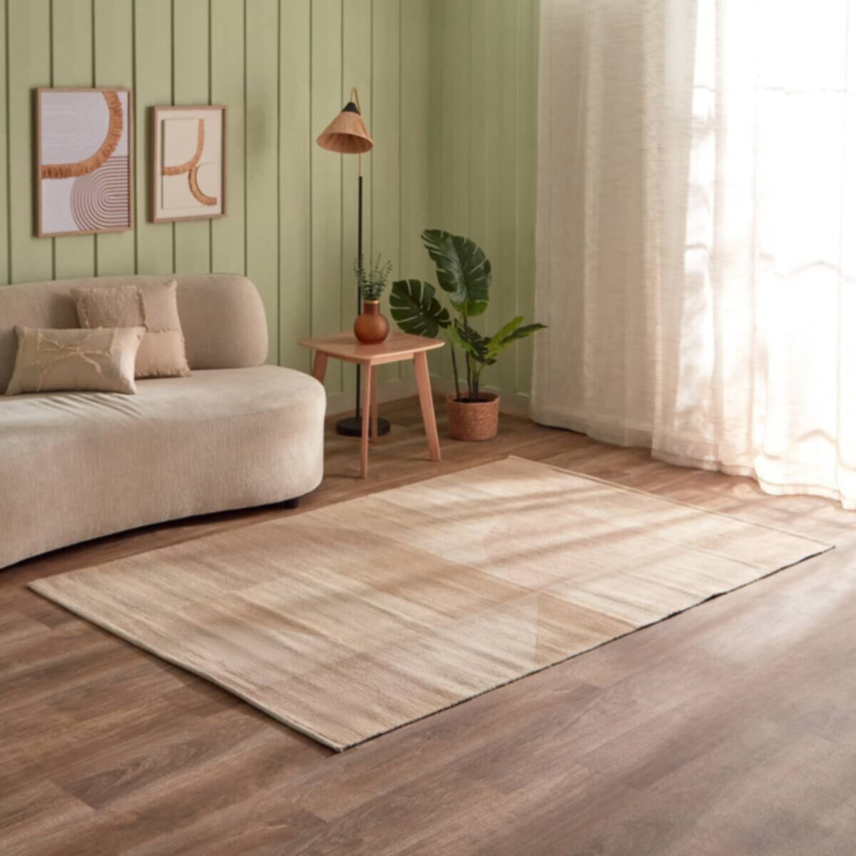 HOMEBOX | Lench Large Wool Jute Rug - 150x220 cm | 166053139