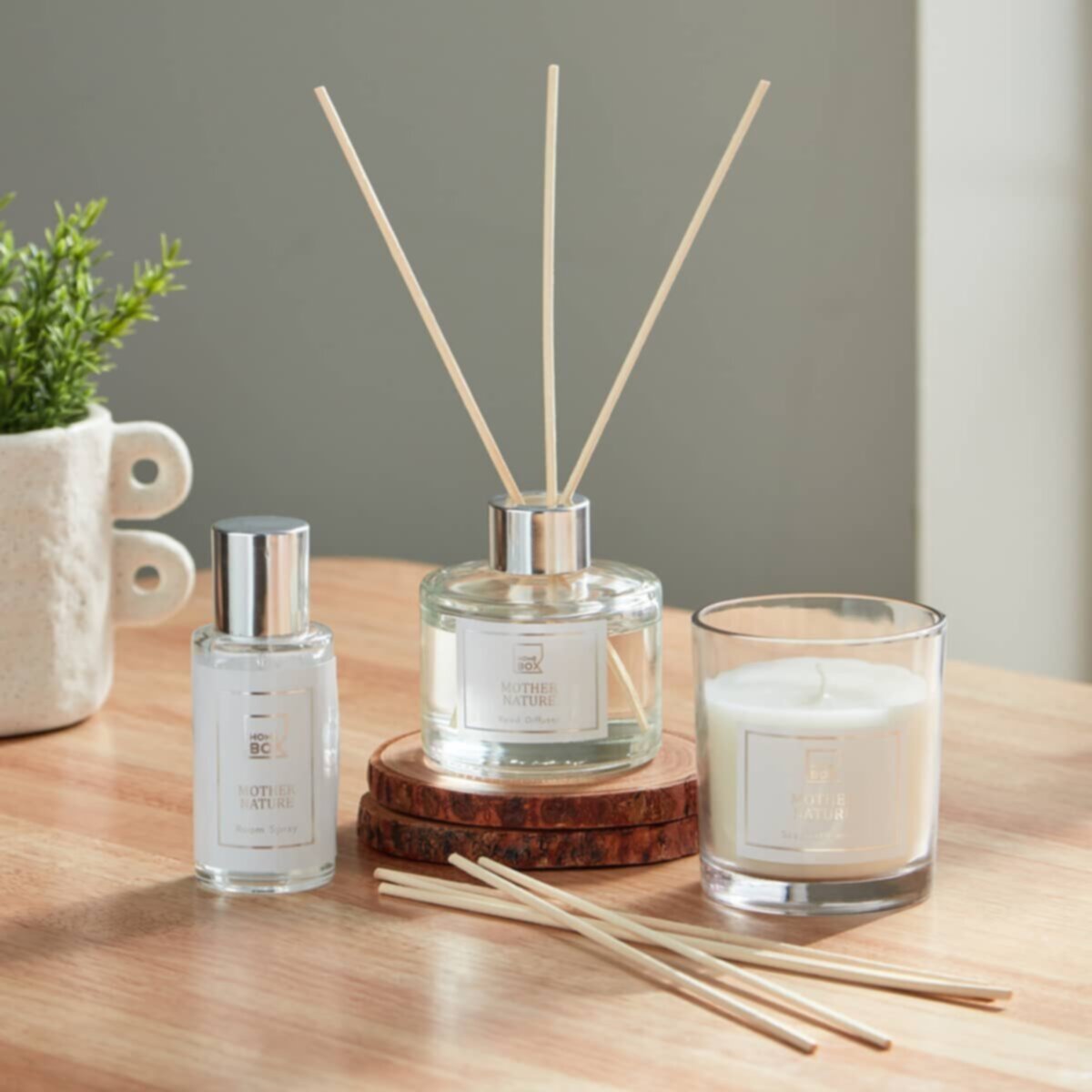 HOMEBOX | Abyad Mother Nature Home Fragrance Gift Set | 166110519