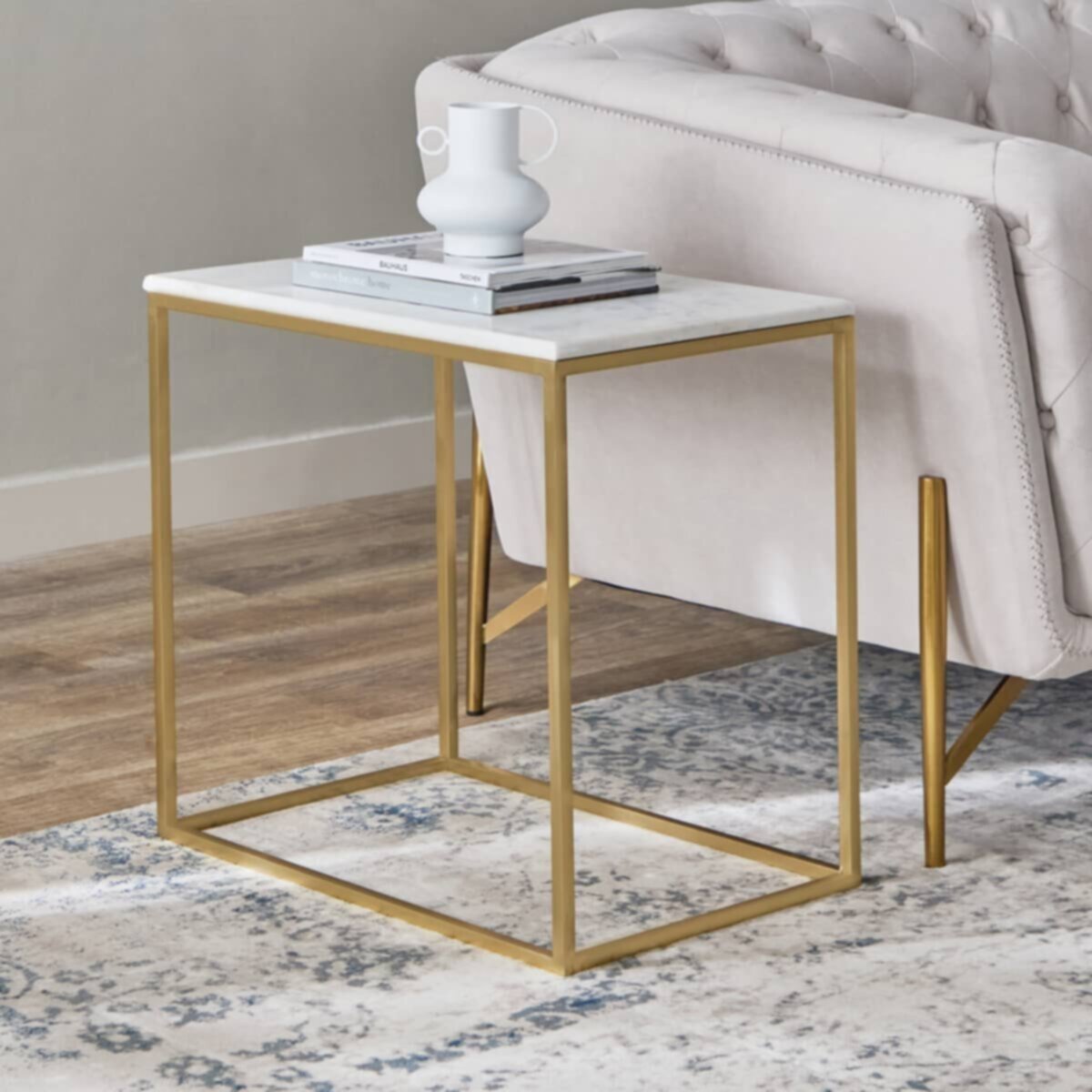 HOMEBOX | Turin Marble Top SofaTable | 166218162