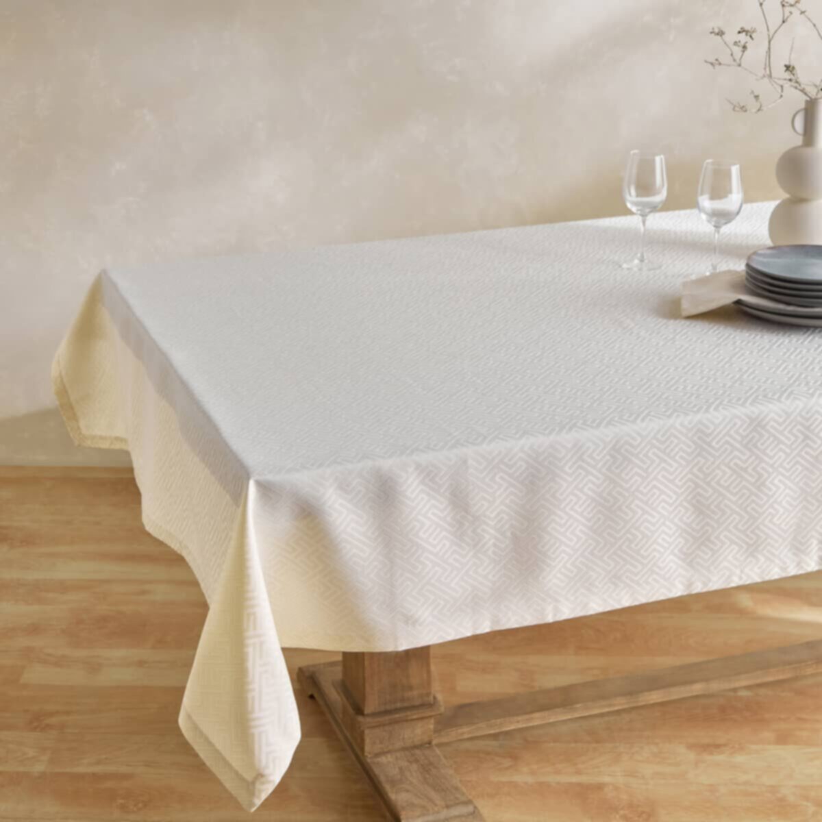 HOMEBOX | Harper Alim Jacquard Table Cloth - 140x200 cm | 166593359