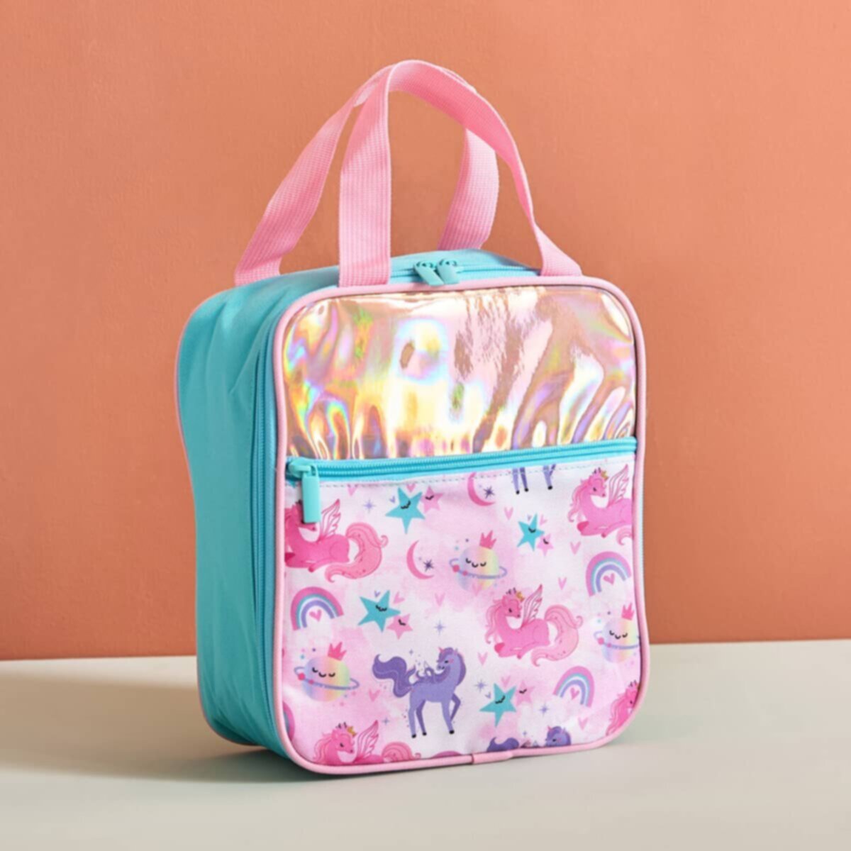 HOMEBOX | Flutterby Unicorn Lunch Bag - 20x10x23 cm | 166774849