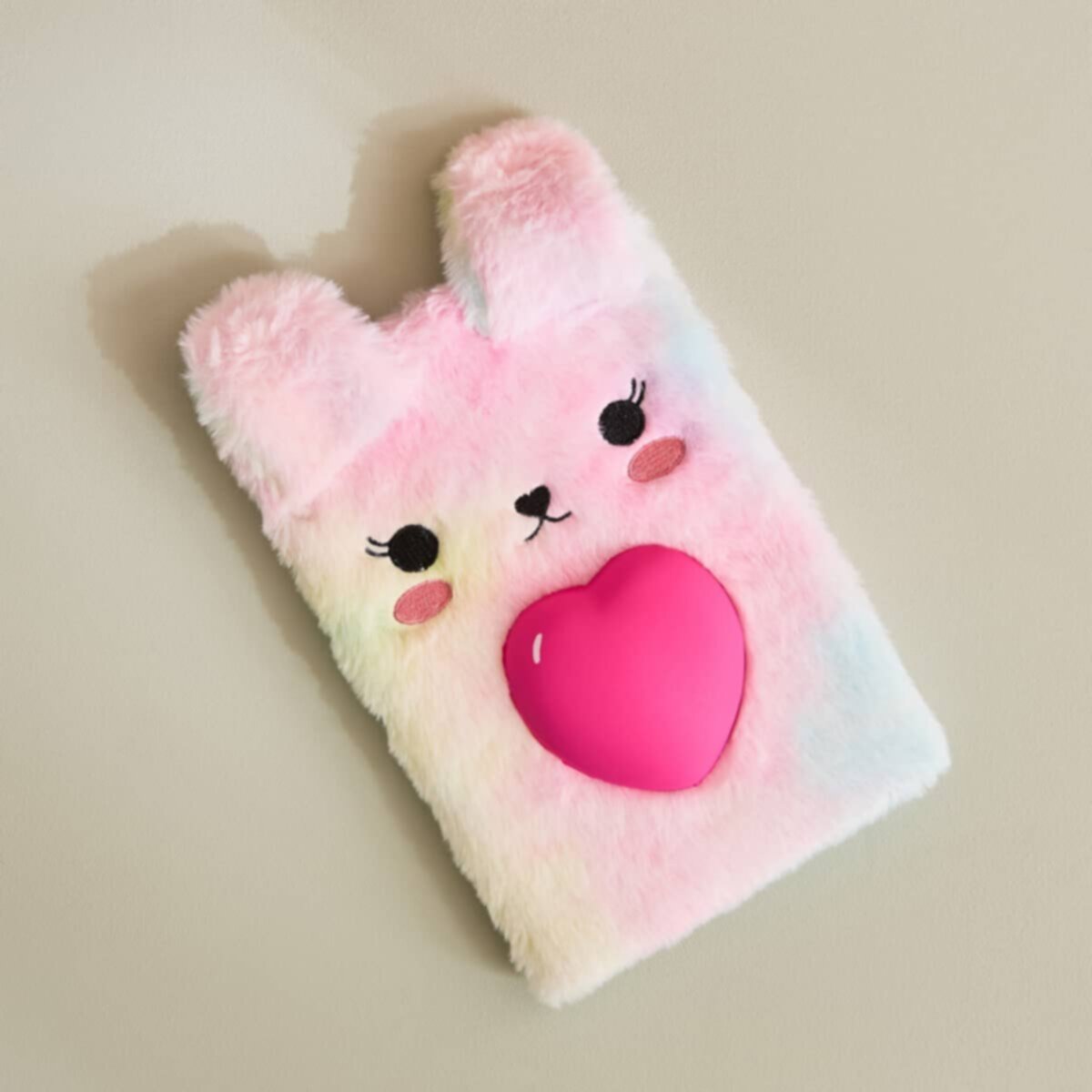 HOMEBOX | Scribble Catty 80-Sheet Plush A5 Notebook - 15x22 cm | 166774857