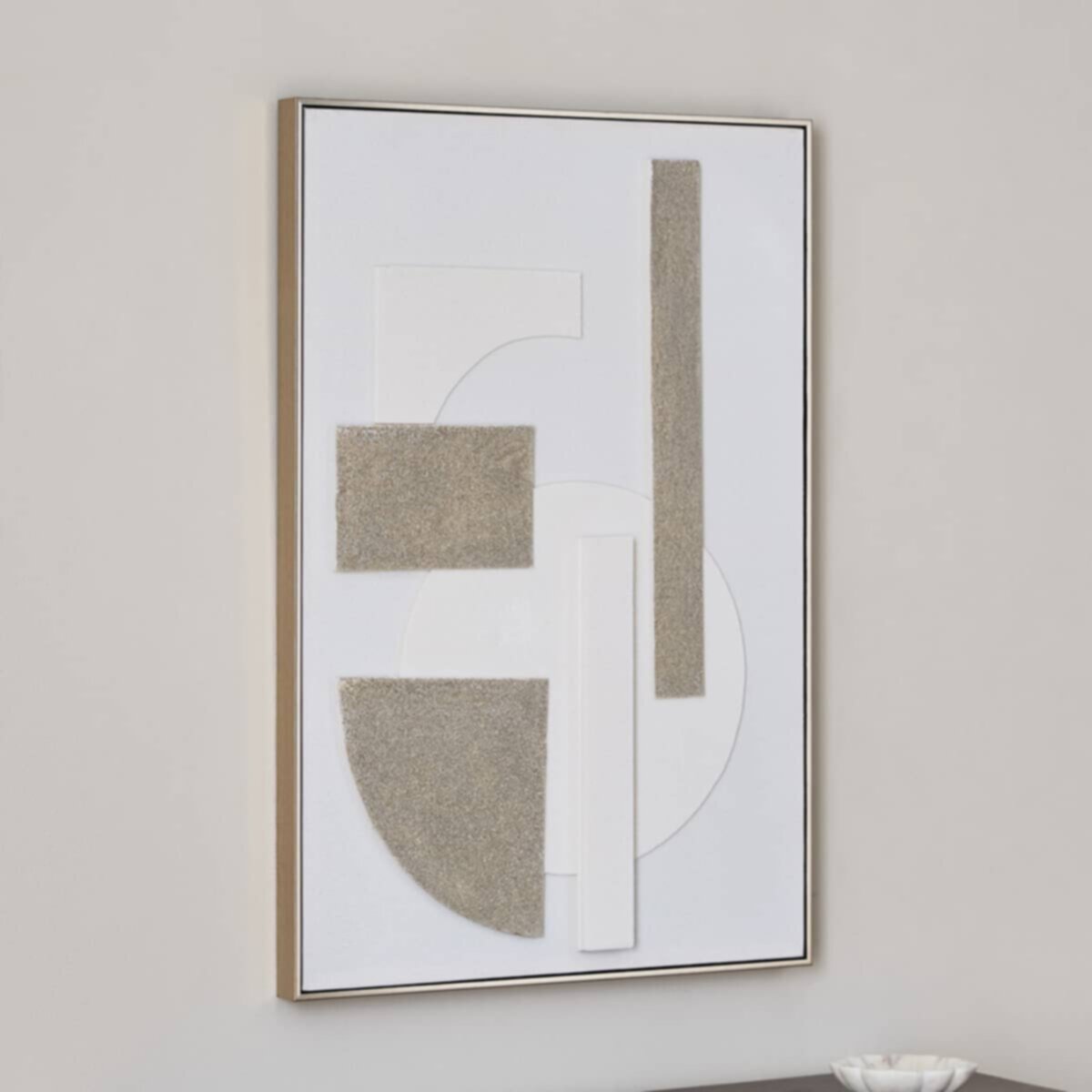 HOMEBOX | Walmer 3D Abstract Framed Wall Art - 62x4.5x92 cm | 166827005