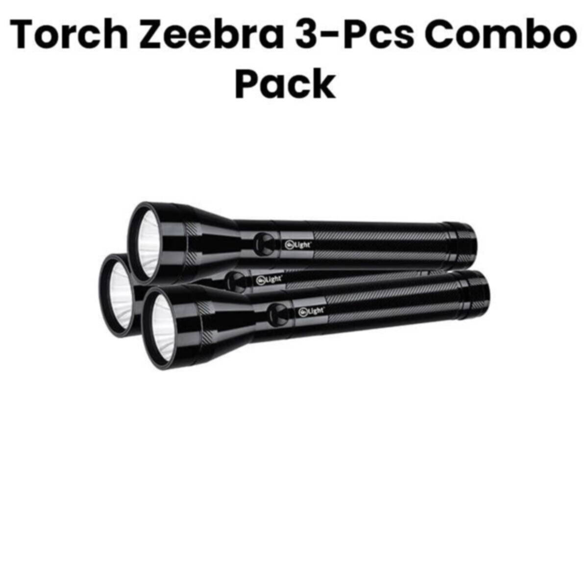 Mr Light | Torch Zeebra 3-Pcs Combo Pack | MR 222