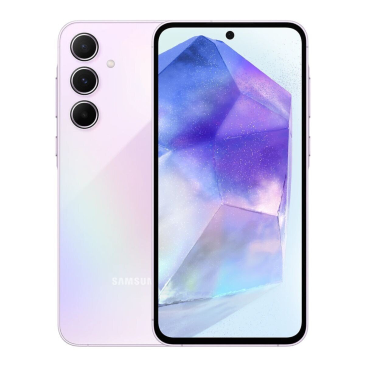 SAMSUNG | Galaxy A55 5G, 256 GB Smartphone, Awesome Lilac | MSSHPA556E25L