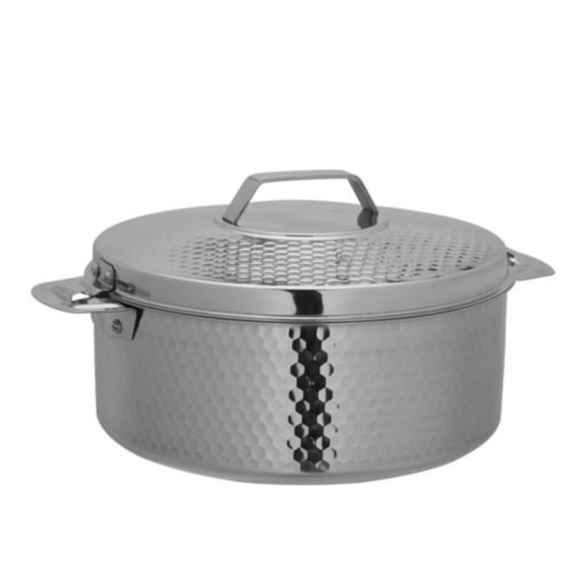 ROYALFORD | Reeva Hammered Double Wall Stainless Steel Hot Pot 3500ML | RF10538