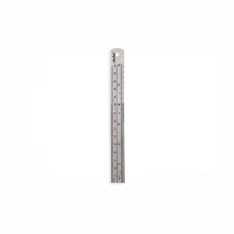 CLARKE | Steel Ruler 80" Thick Stainless Steel with Rounded Corner | SR80C