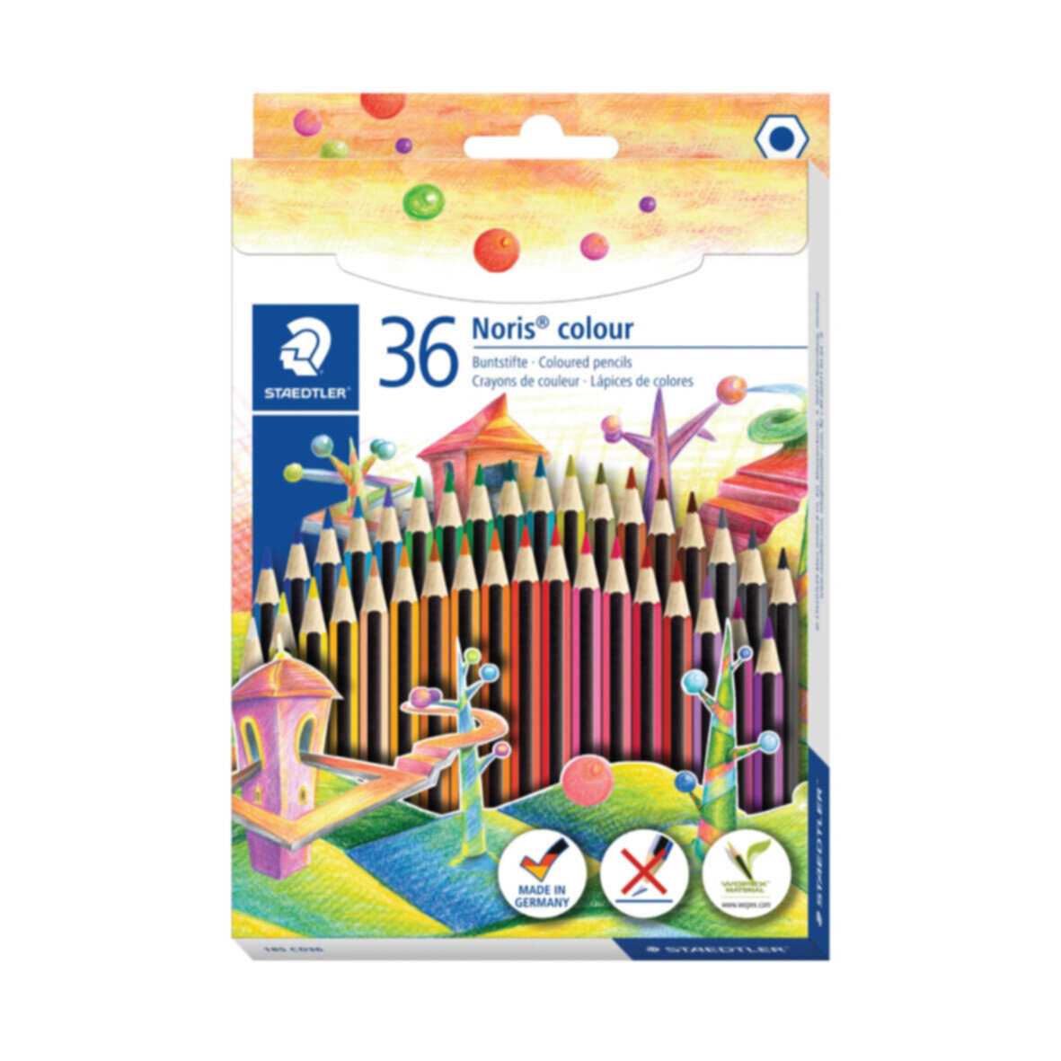 STAEDTLER | Noris Colour Pencils Set 36colors | ST-185-CD36