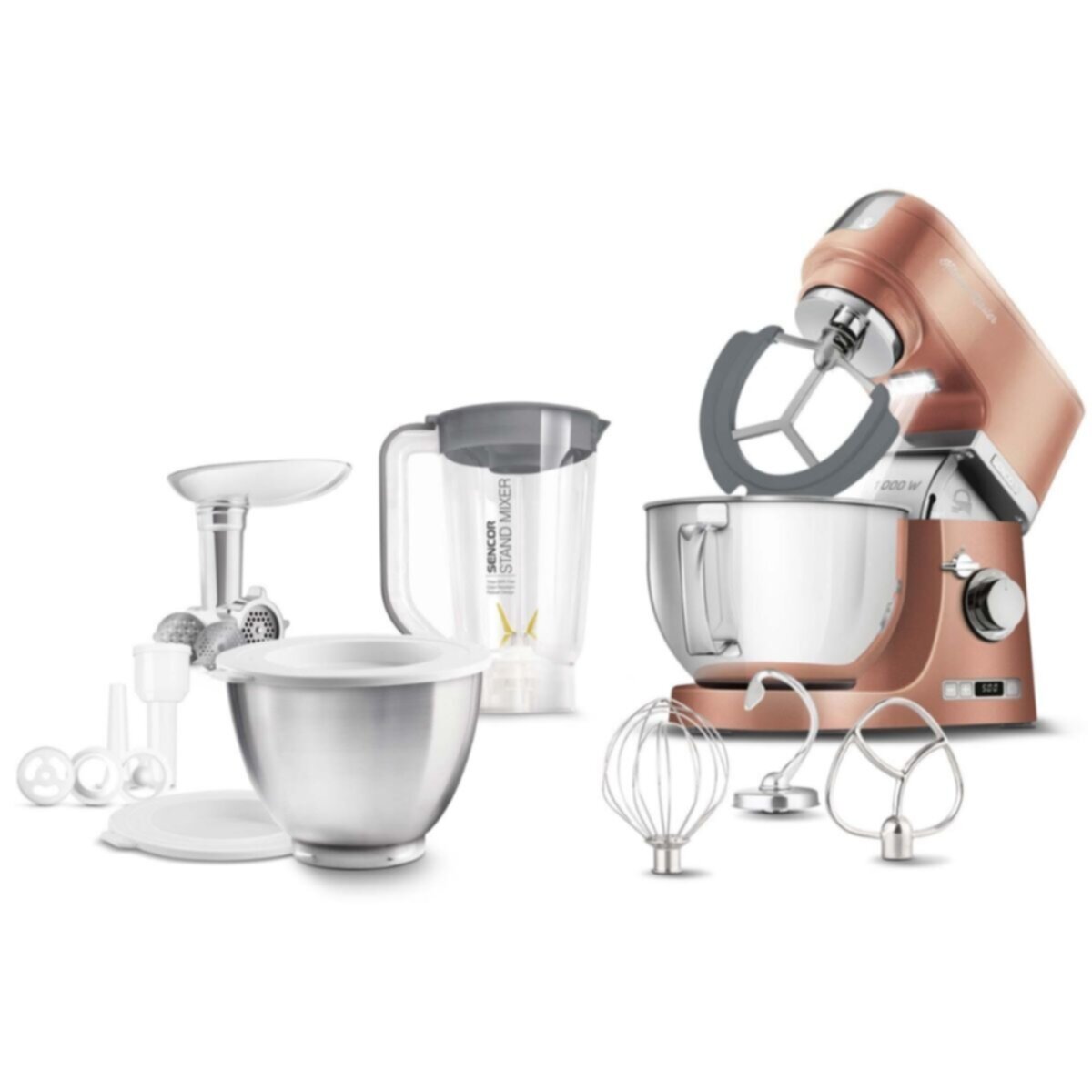 SENCOR | Kitchen Stand Mixer Full Metal Body | STM 7876GD