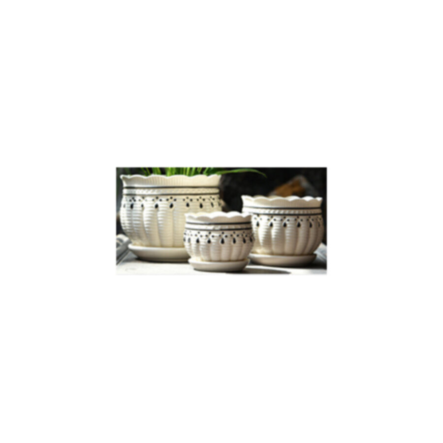 Table Ceramic Pot for Plants Single | 10cm X 9cm