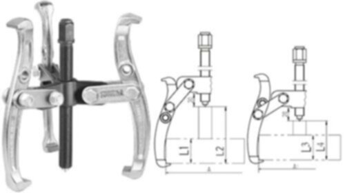 TOTAL | Three Jaws Puller 4" | THTGP346