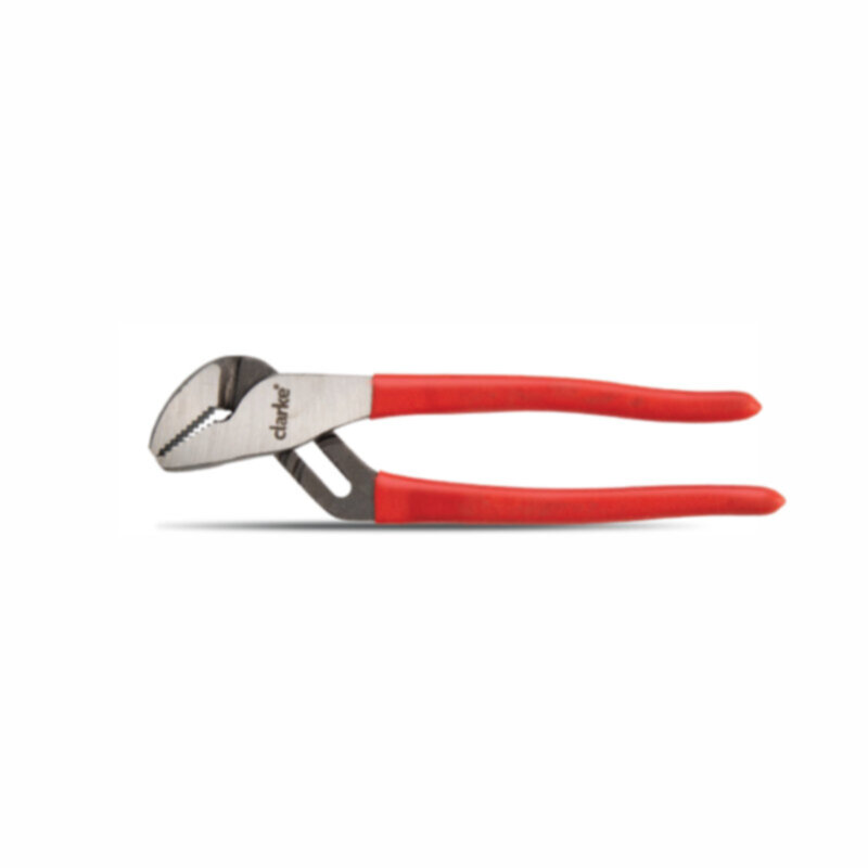CLARKE | Water Pump Plier 12 inch with Nickel Chromium Steel and Large Red Color Handle Shoulders | WPP12C